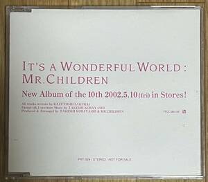 Mr.Children IT'S A WONDERFUL WORLD