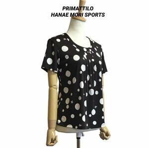 PRIMATTIVO HANAE MORI パピヨンドット柄 カットソー