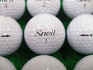 ★良質美品★スネルゴルフ マイツアーボール Snell『MTB』ホワイト 12個 ロストボール★