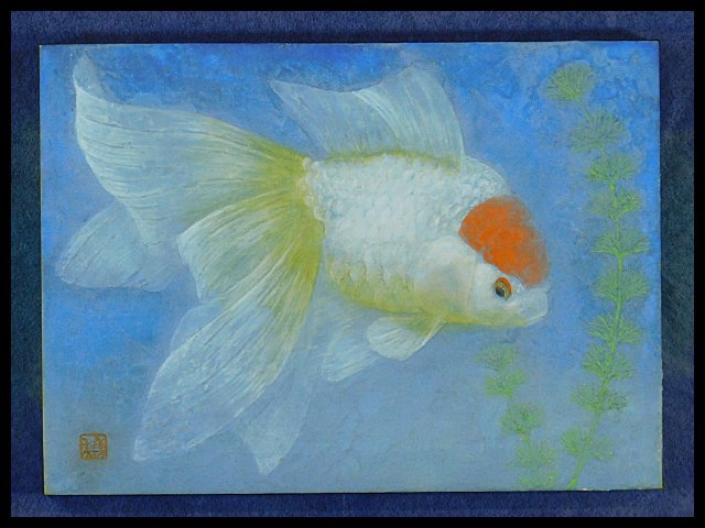 Abe Jo, Wakinzu, Peinture japonaise, F4, encadré, Cadre Kokei, membre de l'Association des artistes japonais, OK4878, Peinture, Peinture japonaise, Fleurs et oiseaux, Faune