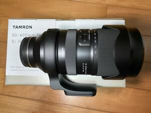 【美品】純正三脚座付 タムロン 50-400mm F/4.5-6.3 Di III VC VXD （Model A067） ソニー E