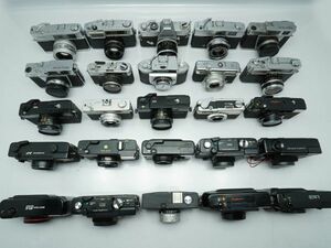 ★レンジファインダーなど★minolta/YASHICA/FUJICA/Canon/Konica/Nikon/ 等 計:25点まとめ【ジャンク品】29488