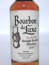 【L2】 終売品 バーボンデラックス4年 正規品【Bourbon deLuxe 4Years Old】_画像3