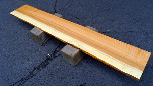 杉スギ(DIY棚板・ウォールラック天板)1200x200x15mm下仕上済SALE