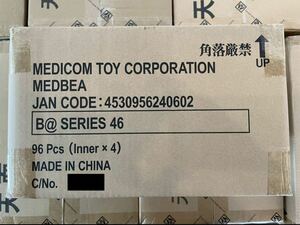 新品 BE@RBRICK SERIES 46 2カートン 100％ 未開封マスターカートン 8BOX MEDICOM TOY ベアブリック kaws カウズ BASQUIAT Keith Haring