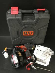 【中古品】★MAX(マックス) 41㎜高圧ねじ打機ターボドライバ マイスターレッド HV-R41G5-R　T4202　ITSM4MT3C5LK