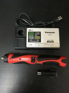 【中古品】Panasonic 充電スティックドリルドライバ EZ7410　T4402　ITA5R9YYM8WQ