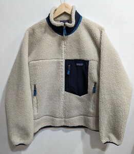 パタゴニア クラシック レトロX ジャケット Mサイズ ナチュラル Patagonia フリース ベージュ Classic Retro-X