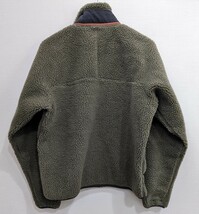 パタゴニア クラシック レトロX ジャケット Mサイズ モスグリーン Ms Classic Retro-X Jkt patagonia フリース ボア 緑色_画像2