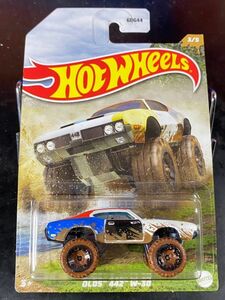 ホットウィール HOTWHEELS MUD RUNNERS OLDS 442 W-30 オールズ オールズモビル