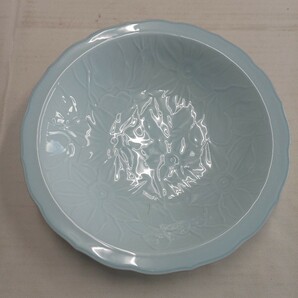NARUMI 鉄線花 深盛皿 中古 長期保管 大皿 和食器 菓子鉢 食器 盛り皿 保管品の画像2