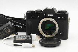新品級　富士フィルム　FUJIFILM X-T30　ブラック　ボディ　ミラーレスカメラ　付属品あり　動作確認済　　#20075