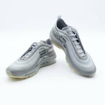 【新品未使用】Off-White Nike Air Max 97 Grey オフホワイト ナイキ エアマックス97 グレー AJ4585-101 25.5cm_画像4
