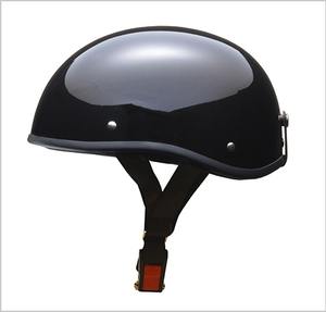 ハーフヘルメット　 ELZO　ブラックメタリック　フリー(57～60cm未満)サイズ　ELZO BKM リード工業