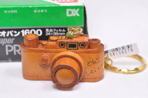キーホルダー 革物語 Leica バルナックカメラ