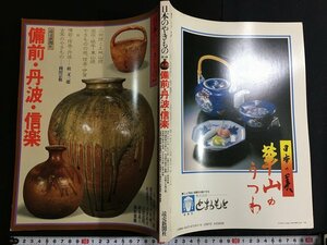 ｋ△　日本のやきもの　第4集　備前・丹波・信楽　ほか　1988年第7刷　読売新聞社　　/A10