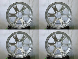 k394★weds kEELER★17×7.5J +25 6H PCD139.7★中古4本