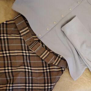 BURBERRY　ウールスカート