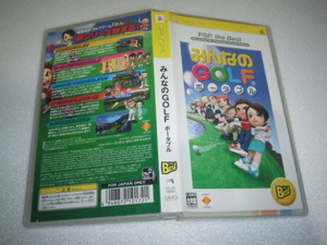 中古 PSP みんなのゴルフ　動作保証 同梱可