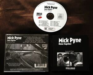 ミック・パイン/英国ビバップ・ピアノ名手/MICK PYNE/ソロ・ピアノ/SOLO PIANO/ピアノ&コルネット/スポットライト・レーベル/1977年