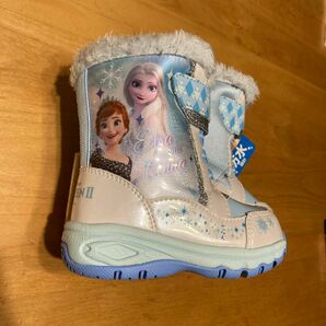 アナと雪の女王　アナ雪　エルサ　長靴　ウィンターブーツ　レインブーツ　15cm