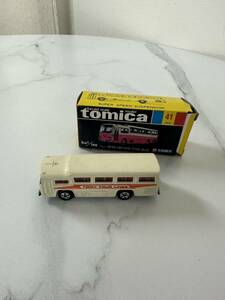 82 1円スタートs=1/148 トミカ トミー 黒箱 No41 FUJI SEMI-DECKER TYPE BUS レア