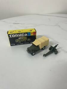 117 1円スタートs=1/81トミカ トミー 黒箱 TOYOTA JSDF TRUCK