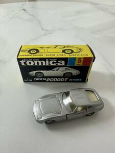 124 1円スタートs=1/60 トミカ トミー 黒箱 No5 レア TOYOTA 2000GT