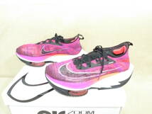 Nike WMNS Air Zoom Alphafly Next% Flynit "Hyper Violet/Black" 25cm CZ1514-501 中古_画像2