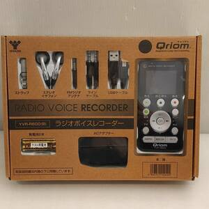 ●YAMAZEN 山善 Qriom キュリオム YVR-R600(B) ラジオボイスレコーダー ICレコーダー 未使用・開封品●