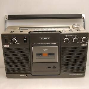 ●ジャンク品 SONY ソニー STEREO CASSETTE-CORDER ラジカセ CF-2400 ステレオカセットレコーダー AM受信のみ可●