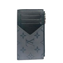 LOUIS VUITTON ルイヴィトン コインケース M30271 モノグラム エクリプス フラグメントケース カードケース 6-27-23 同梱不可 N_画像1