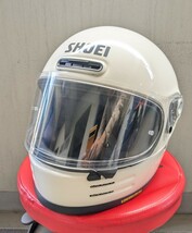 SHOEI ショウエイ フルフェイスヘルメット グラムスター GLAMSTER オフホワイト 白 サイズS オートバイ ヘルメット Used_画像1