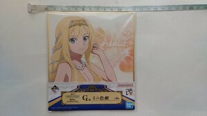 未開封 美品 G賞 ミニ色紙 アリス 一番くじ ソードアート・オンライン 10th Anniversary 色コレ アリシゼーション