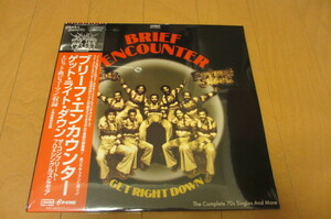 ★【BRIEF ENCOUNTER ブリーフエンカウンター】☆『GET RIGHT DOWN - THE COMPLETE 70S SINGLES AND MORE』新品未開封 シールド 激レア★