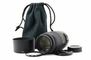 美品 Nikon 望遠ズームレンズ AF-S DX NIKKOR 55-300mm f/4.5-5.6G ED VR フード付き