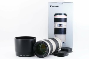 美品 箱付き キヤノン CANON EF 70-200ｍｍ Ｆ4 Ｌ IS USM