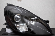 LEXUS SC430 430SCV UZZ40 SC レクサス HID ヘッドライト 左右 セット ブラック加工 極上品 黄ばみ無し 付属品完備 KOITO 24-50 刻印 6 ①_画像6