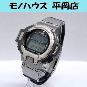 動作品 CASIO PROTREK PRT-600 気圧/高度/温度 登山 ハイキング アウトドア カシオ プロトレック 24年2月電池交換済 腕時計 札幌市 清田区