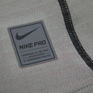 ●ナイキプロ NIKE PRO●新品 ハイパーウォーム フィッテド トレーニングシャツ グレー/M 定価5500円の画像6