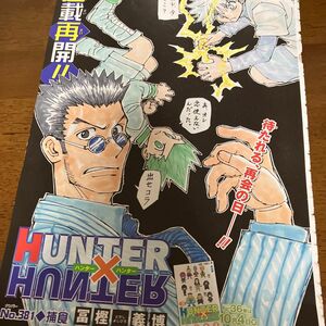 ハンターハンター　週刊少年ジャンプ　切り抜き