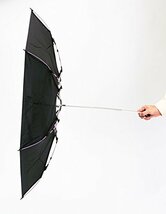小宮商店 全天候型折傘 耐風式強化骨 紫外線99％以上カット 楽々開閉式 グラスファイバー骨 クロスドット柄 大きめ傘袋_画像5