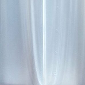 明和グラビアMEIWA 断熱カーテンライナー (採光タイプ) 100×225cm 2枚セット ホワイトの画像7