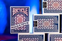 マツイゲーミングマシン(Matsui Gaming Machine) Bicycle Mosaque トランプ ブルー_画像6