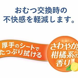 【まとめ買い】トイレに流せるおしりふき大判厚手 ハビナース 40枚入×6個セット 介護 大人用 高齢者 柑橘系の香り ノの画像4