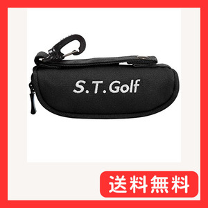 S.T.Golf ゴルフボールケース ゴルフ ボールポーチ ボール3個用 5色 軽量 50g リニューアル 900Dポリ