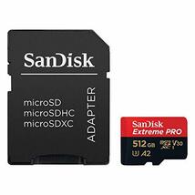 マイクロSD 512GB サンディスク Extreme PRO microSDXC A2 SDSQXCZ-512G 海外_画像3