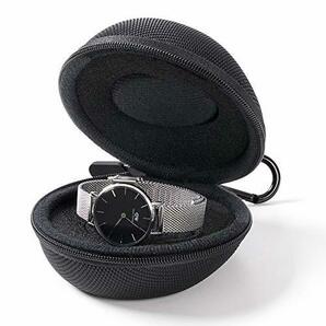 腕時計携帯ケース 旅行 時計 ケース シングル 収納 ボックス 腕時計 Watch Case スマート時計 用 52MMの画像6