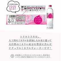 シリカシリカ 500ml 24本入 ミネラルウォーター 天然水 九州産 シリカ72mg/L以上含有 大分日田 九重連山_画像4