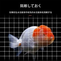 SSZYMAOYI 仕切り 水槽 仕切り魚の混合養殖用 30×15cm ゴム吸盤付き (ブラック 8枚セット)_画像5